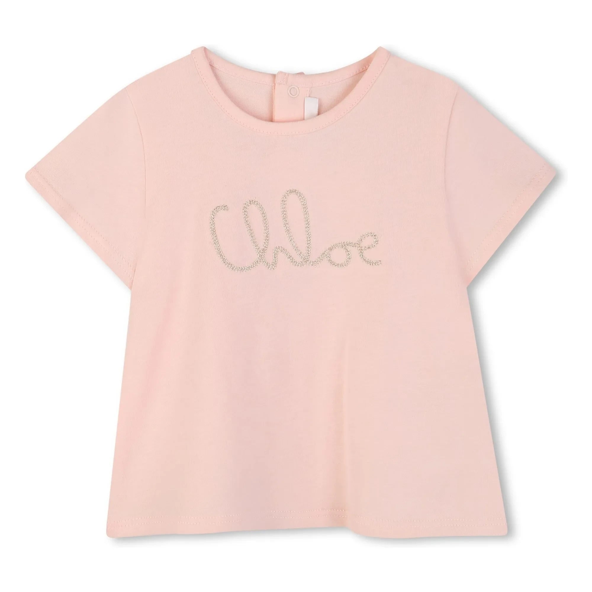 Chloé - Set de camiseta y vestido de algodón orgánico | Rosa