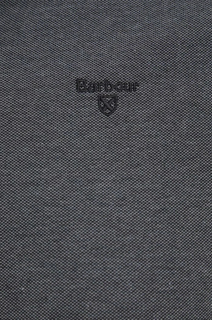 Camiseta de algodón con cuello Barbour