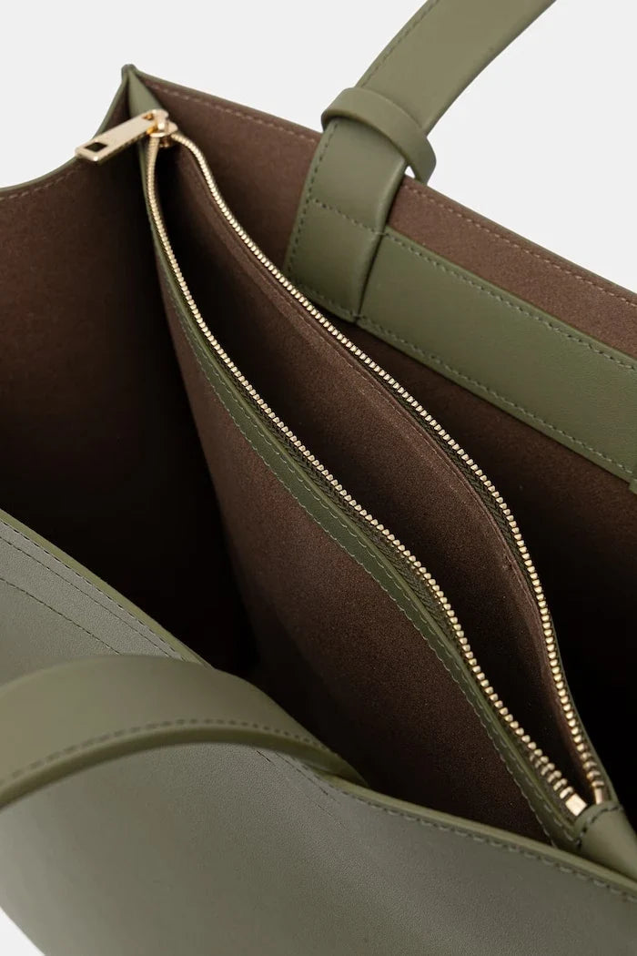 Bolso shopper de piel Furla para mujer, modelo Divide It M Tote