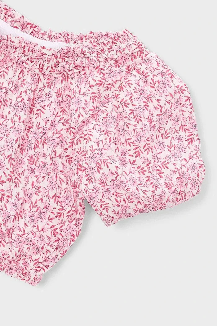 Blusa de algodón para niña Mayoral