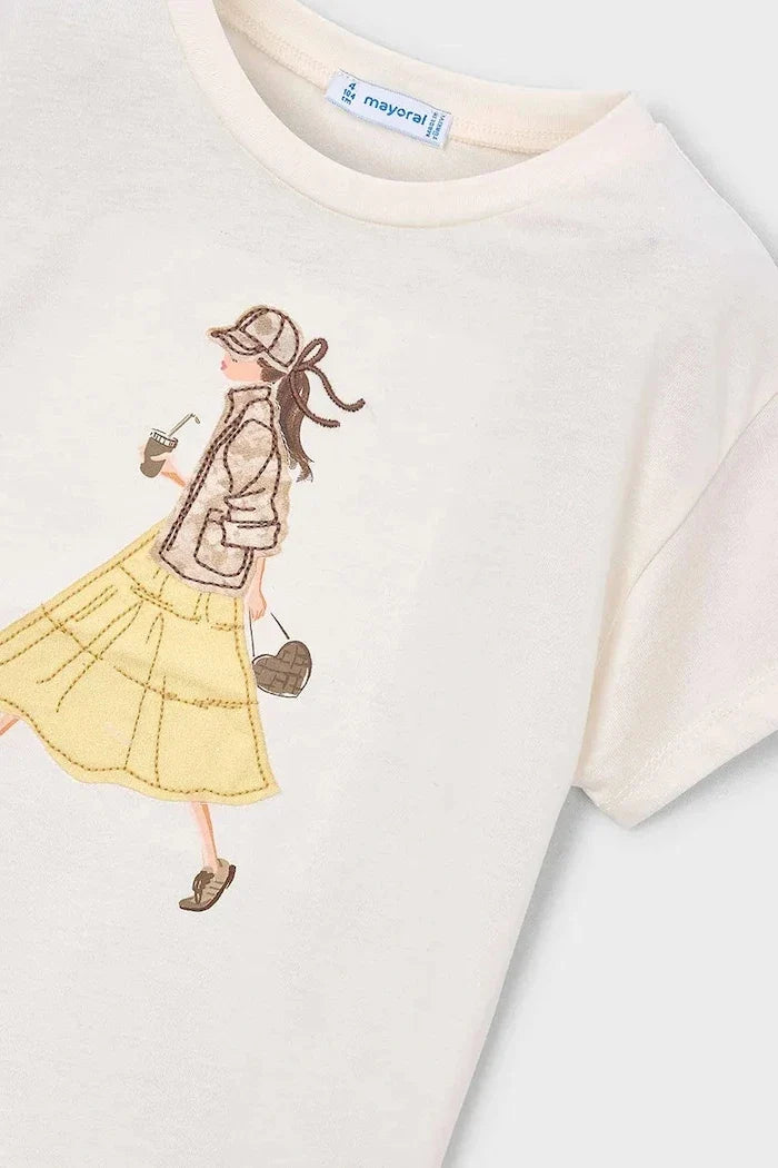 Camiseta de algodón para niño Mayoral