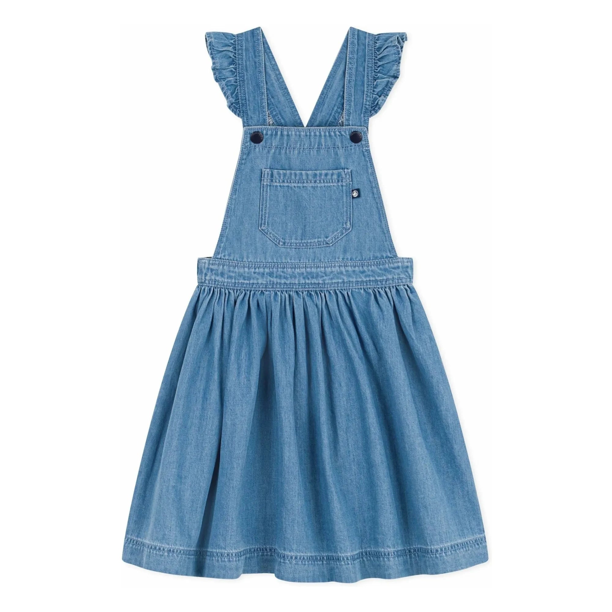 Petit Bateau - Vestido Peto | Azul