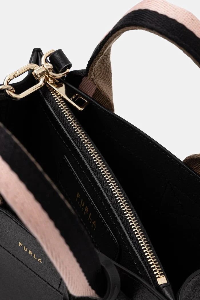 Bolso tote pequeño bandolera de piel para mujer Furla Divide It