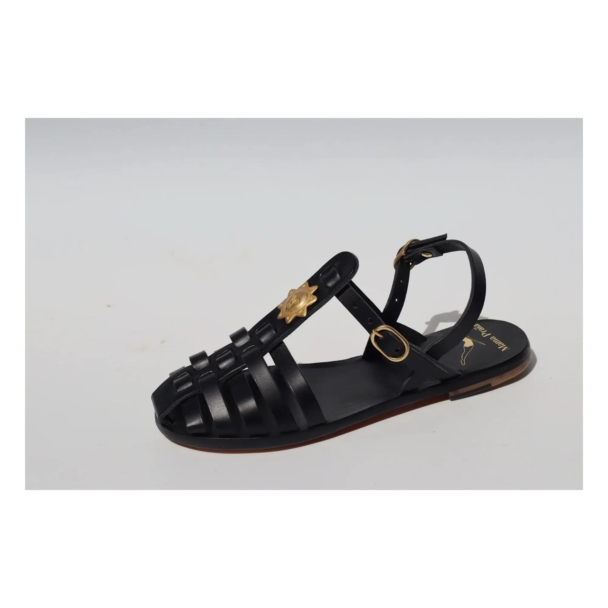 Mama Praïa - Fisherman Sun sandalias | Negro