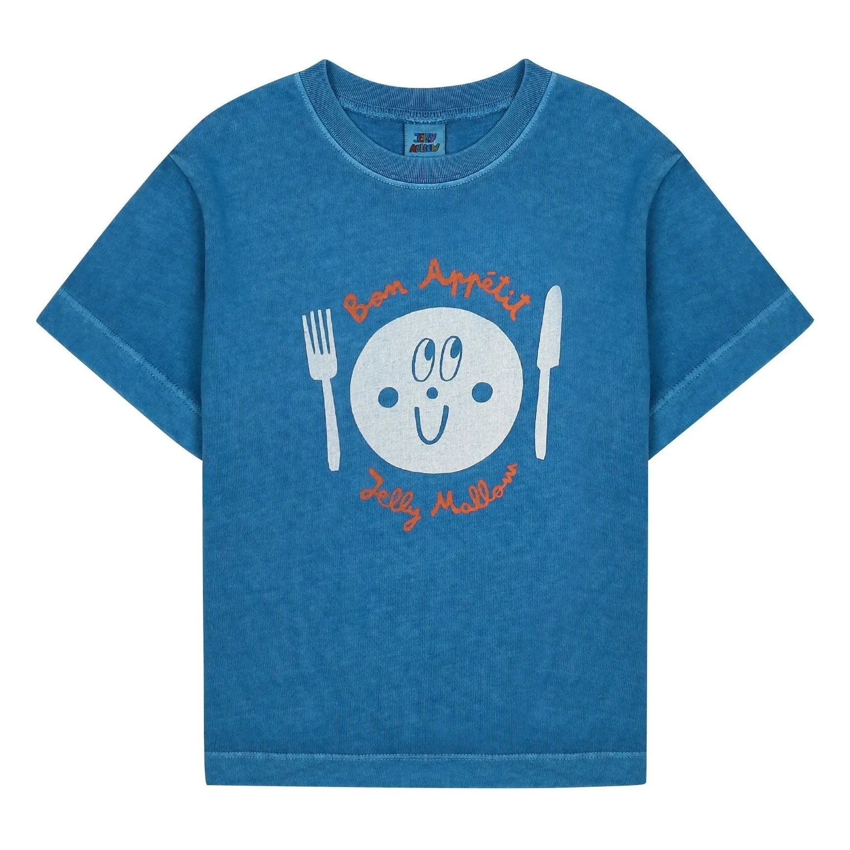 Jelly Mallow - Camiseta Bon Appetit | Azul