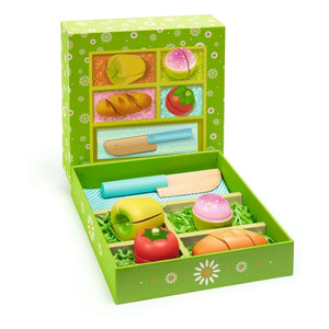 Djeco - Set de alimentos para cortar Picnic
