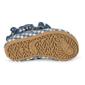 Konges Sløjd - Zapatos de agua de fibra reciclada Fresia Carreaux Cerises | Azul