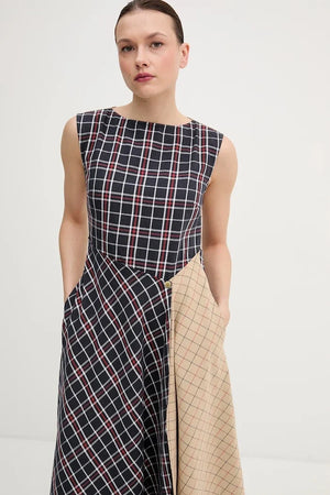 Vestido de algodón Barbour Dalbury