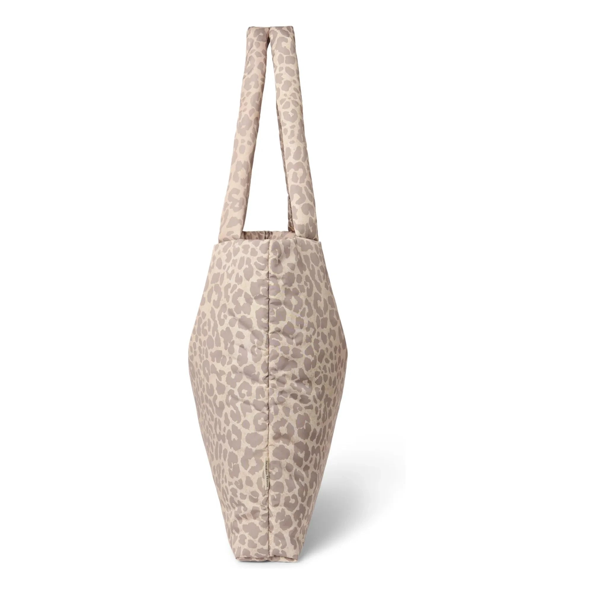 Studio Noos - Bolso cambiador Puff Leopardo | Beige