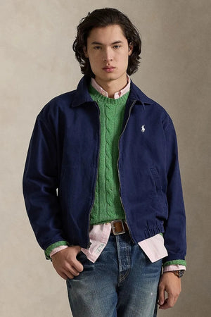Chaqueta corta de algodón Polo Ralph Lauren para hombre