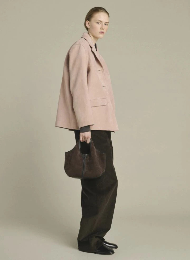 Soeur - Bolso Mini Douce de Ante | Marrón Oscuro