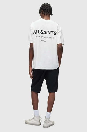 AllSaints UNDERGROUND SWEATSHO Pantalones cortos de algodón