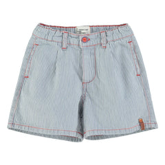 Piupiuchick - Pantalones cortos vaqueros de rayas | Azul