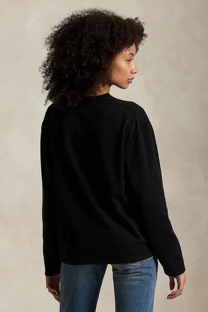 Blusa de algodón de manga larga Polo Ralph Lauren