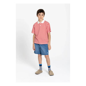 Smallable Kid - Calcetines de Rayas Malo | Azul