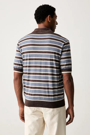 Paul&Shark, camiseta de punto de lana tipo polo para hombre