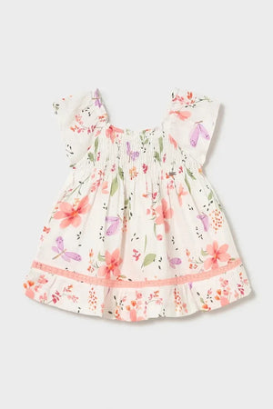 Vestido de algodón para niña Mayoral