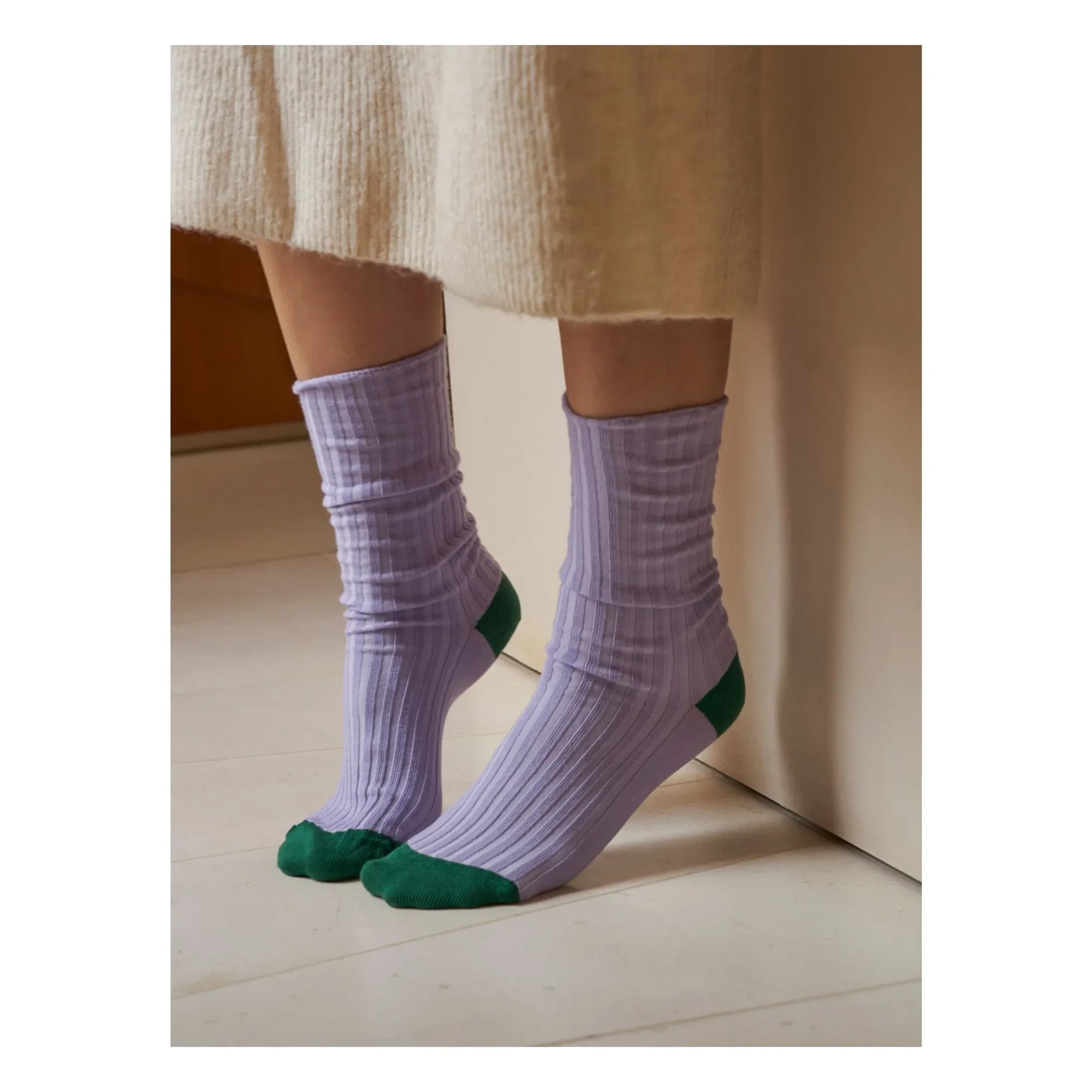 La guinda del pastel - Calcetines Yvette | Lila