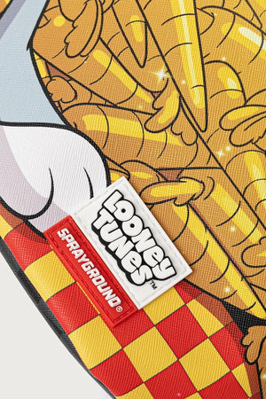 Sprayground - Mochila Negra con Patrón de Zanahoria de Looney Tunes 910B9177NSZ