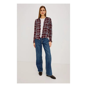 Rails - Hunter camisa a cuadros | Borgoña