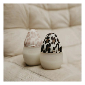 Elhée - Biberón de silicona médica y tetina fisiológica Graouu | Rosa Claro