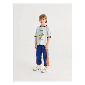Bobo Choses - Camiseta de algodón orgánico Mr. Pickles | Gris jaspeado