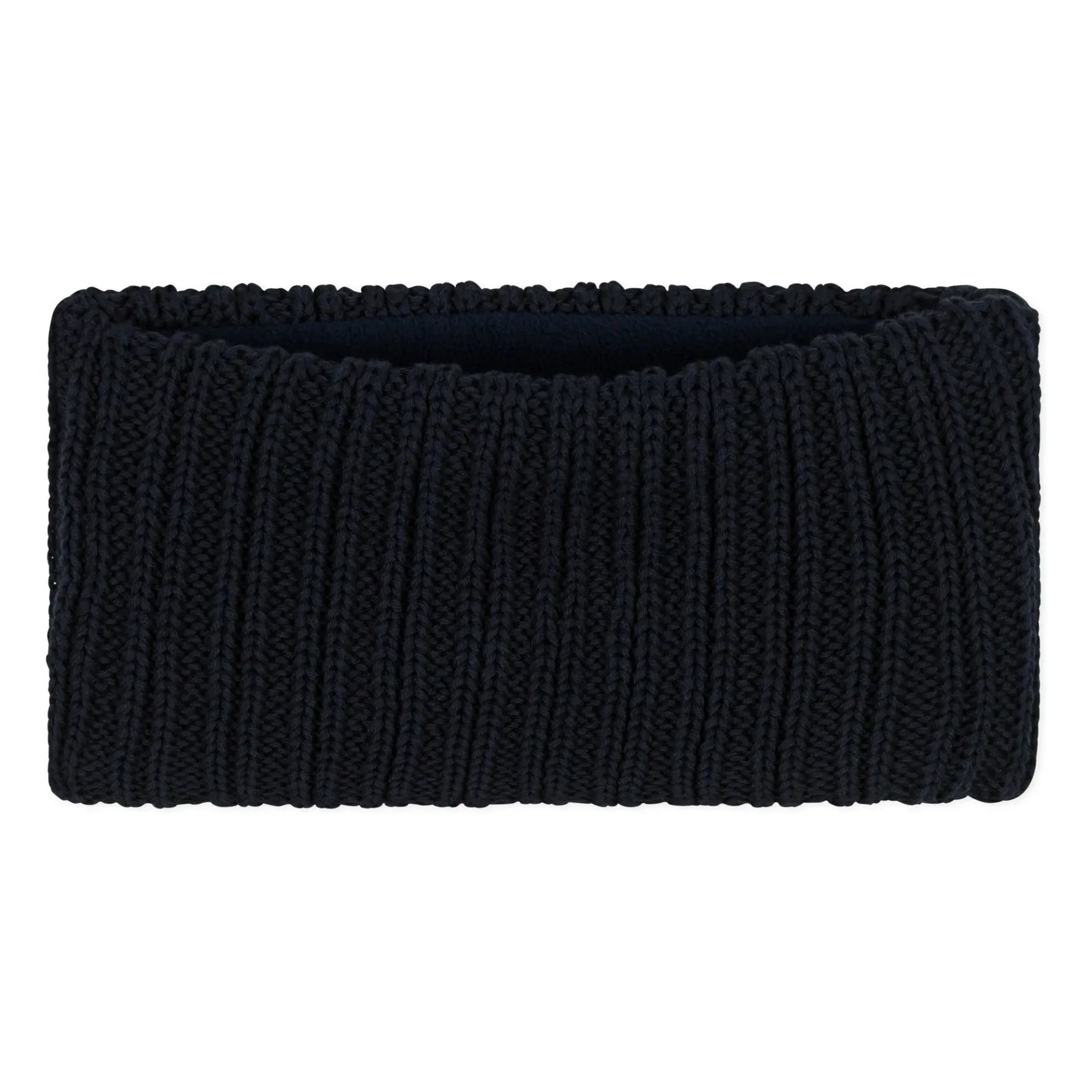 Petit Bateau - Braga de cuello de bebé con forro polar | Azul Marino