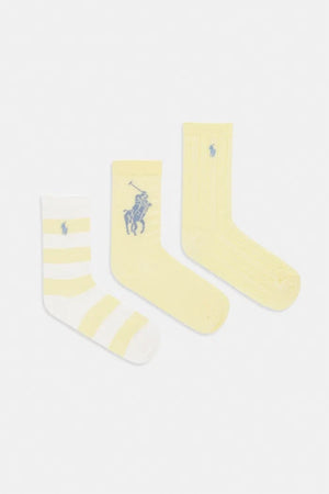 Polo Ralph Lauren Calcetines Infantiles, Paquete de 3