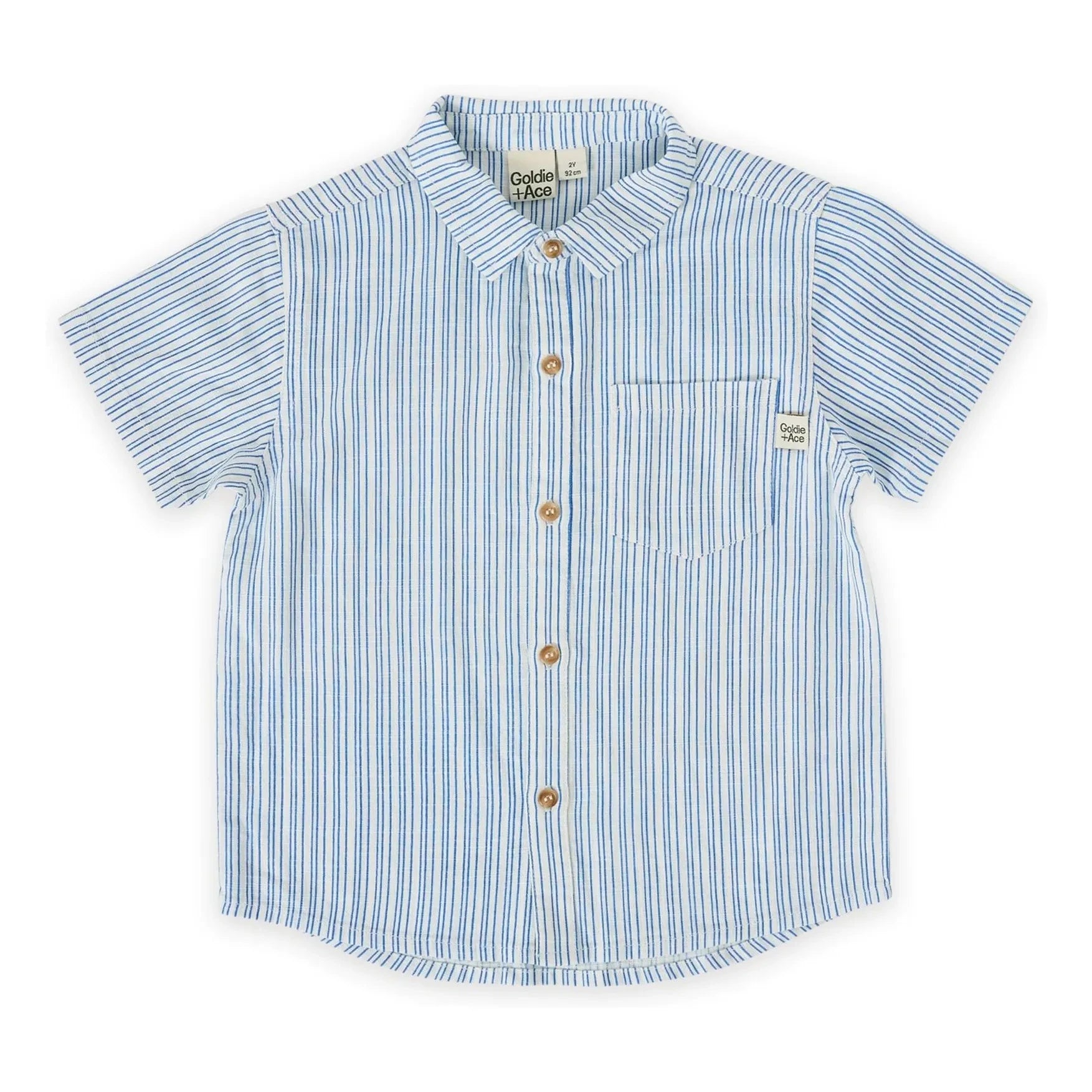 Goldie + Ace - Camisa a rayas | Azul