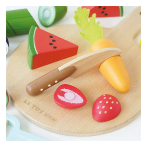 Le Toy Van - Tabla de cortar y alimentos