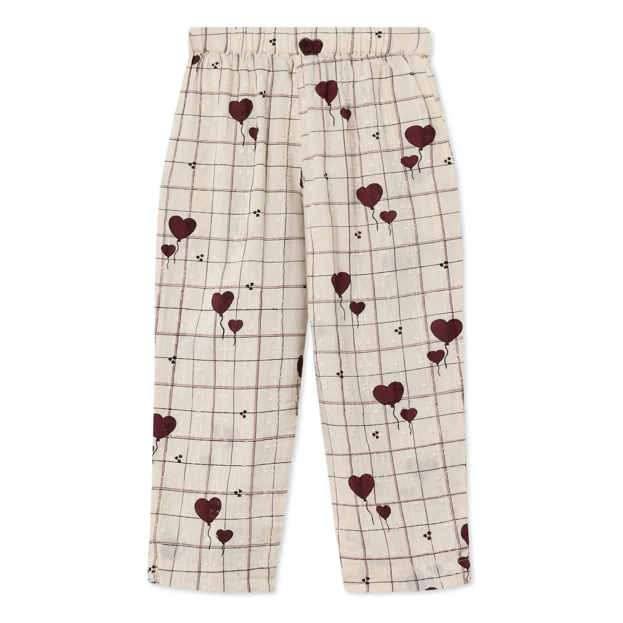 Fliink - Pantalón Cuadros Ilove | Crudo