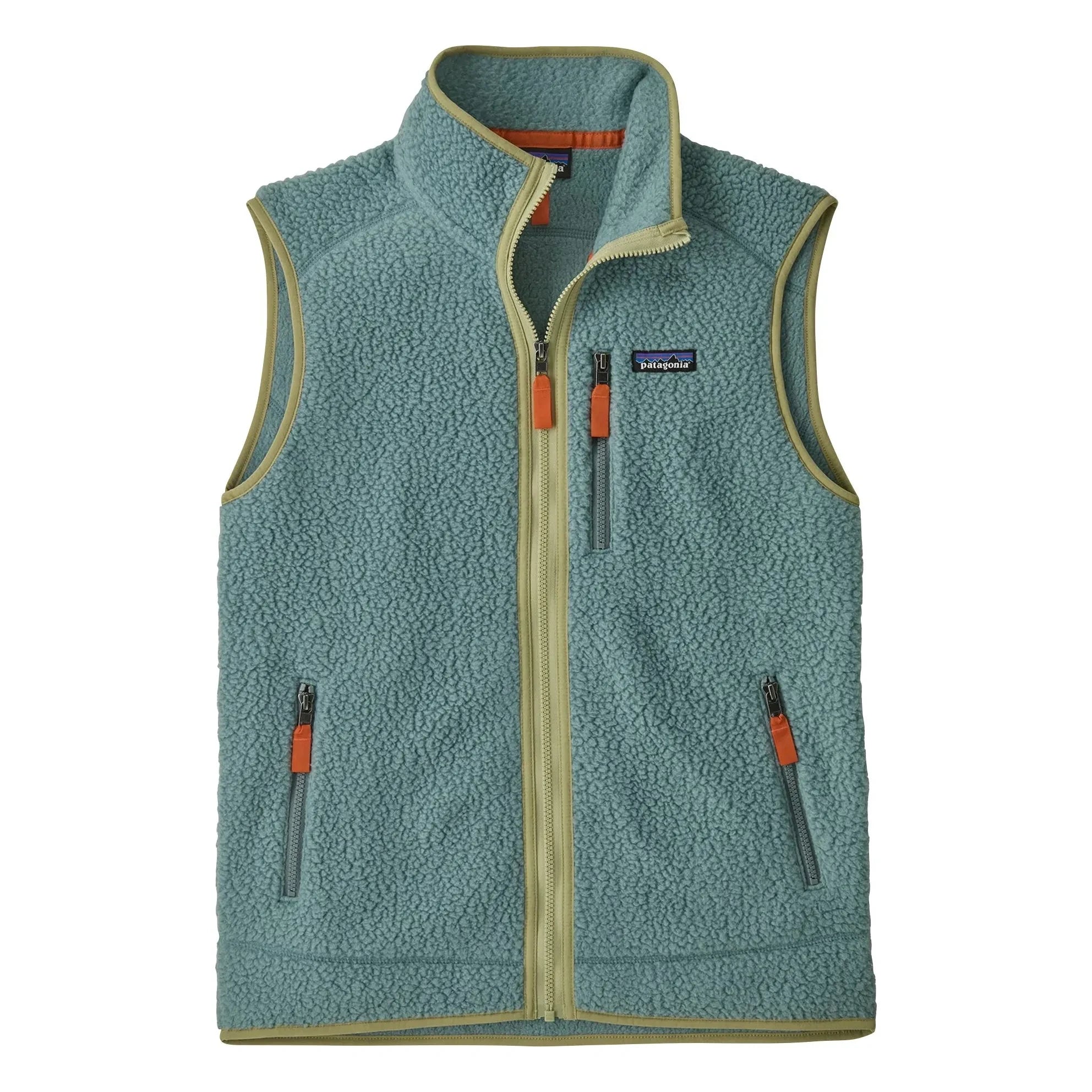 Patagonia - Chaleco de forro polar sin mangas Retro Pile | Azul claro