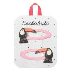 Rockahula Kids - Set de 2 horquillas Tucán | Rosa