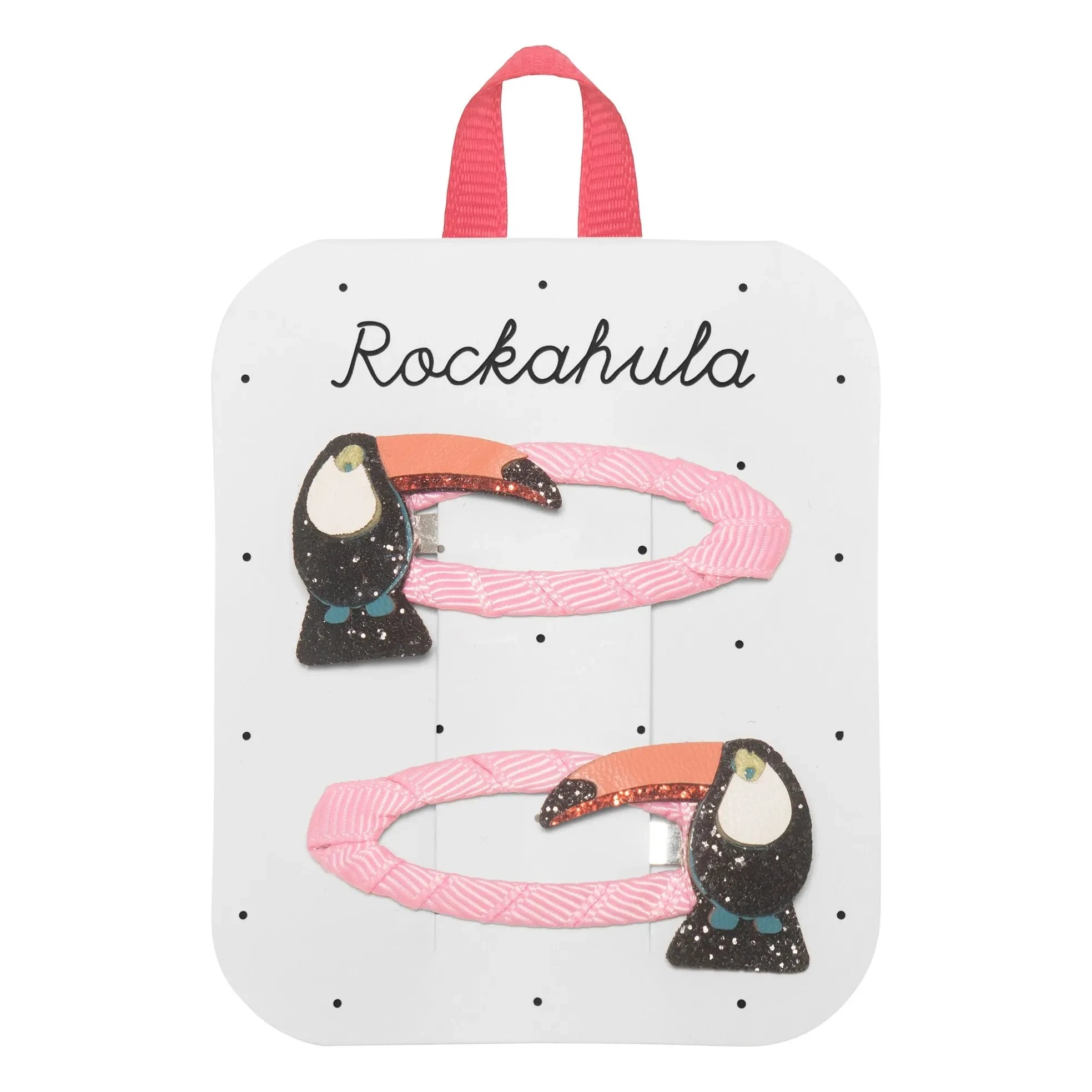 Rockahula Kids - Set de 2 horquillas Tucán | Rosa