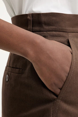 Shorts de lino Weekend Max Mara ECUBA