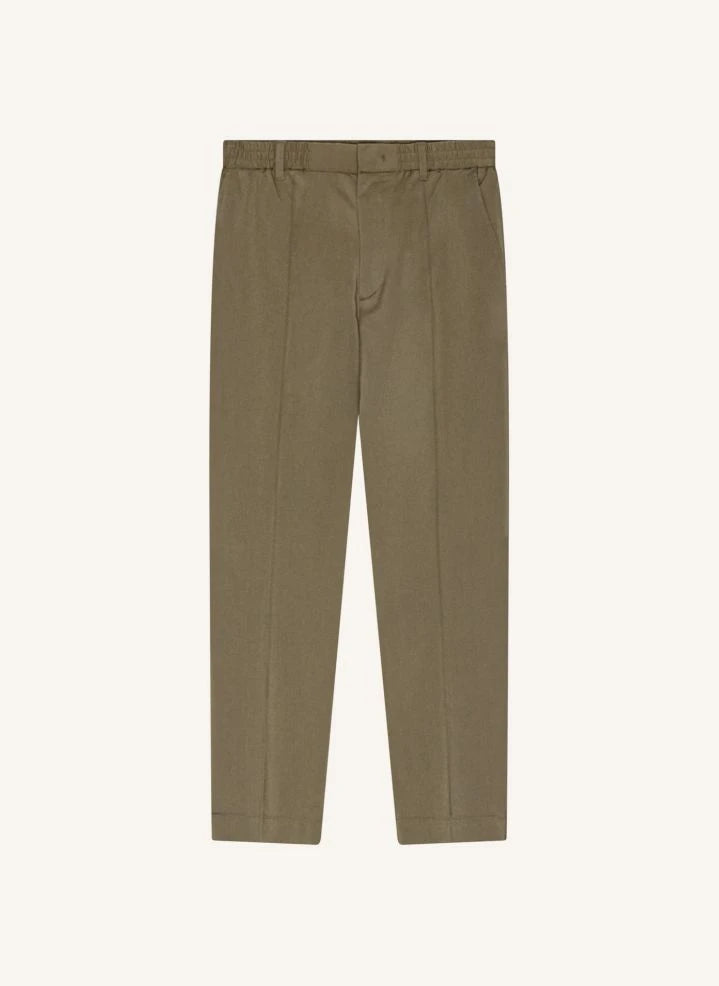 NN.07 - Pantalón Elástico Billie 1089 | Marrón Oliva