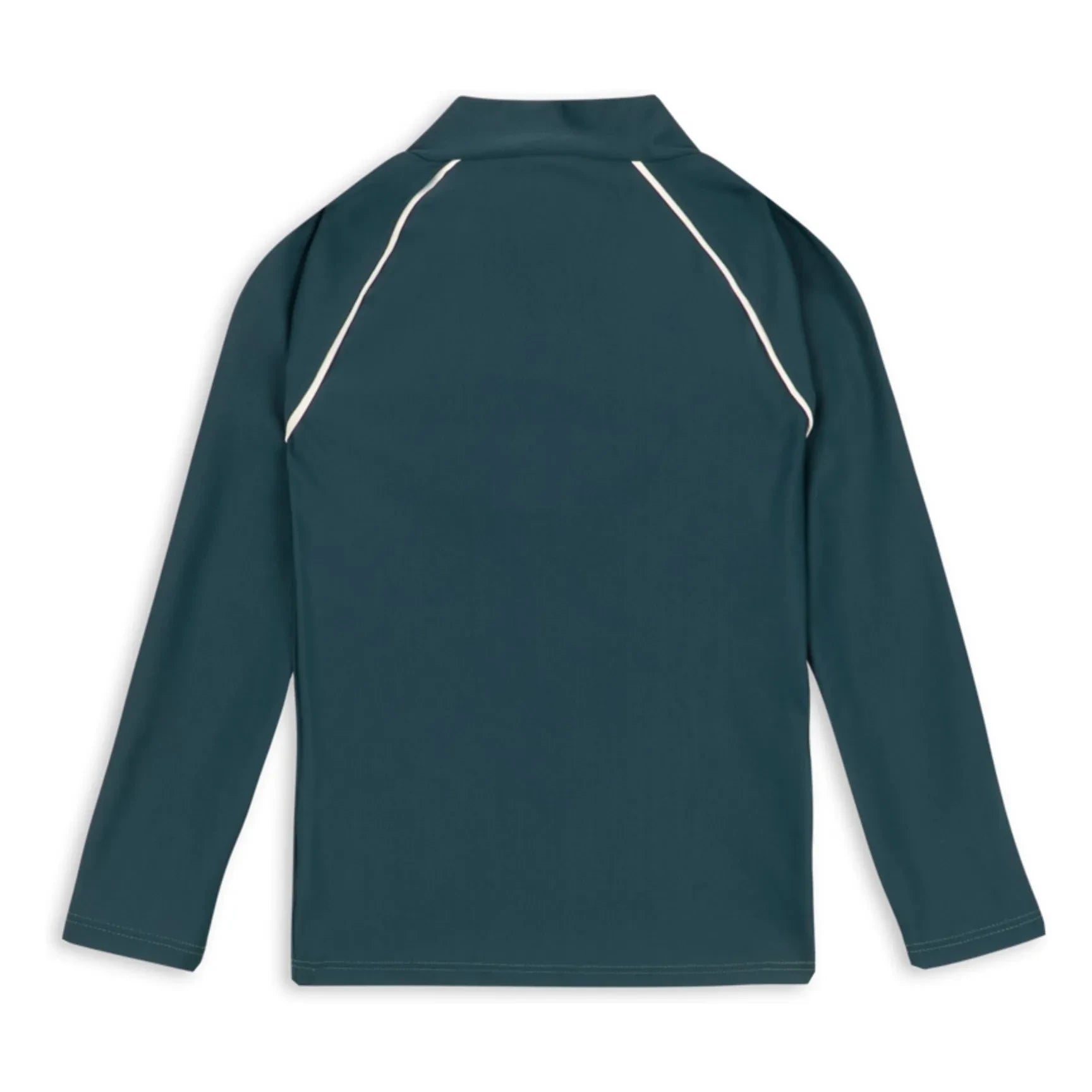 Konges Sløjd - Camiseta de baño con protección UV de fibra reciclada Florence | Verde oscuro