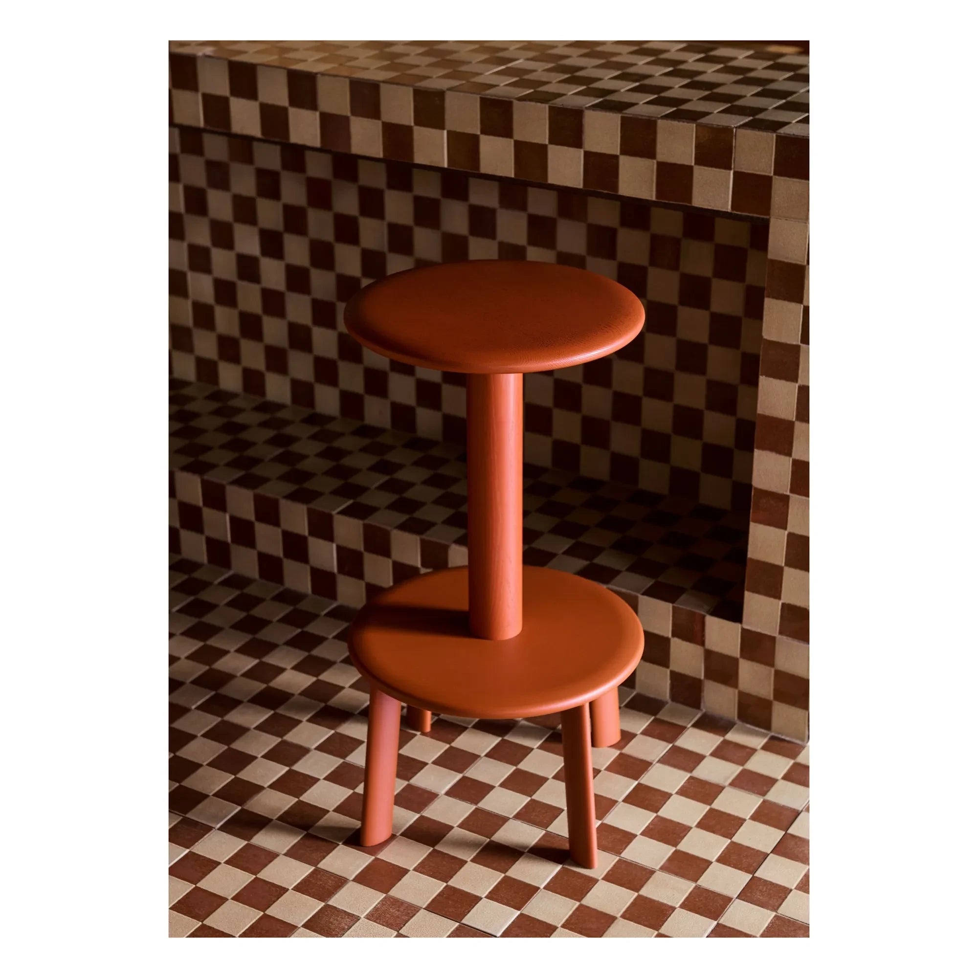 Tradition - Taburete Sólido AV40 75 cm, Anderssen & Voll | Rojo