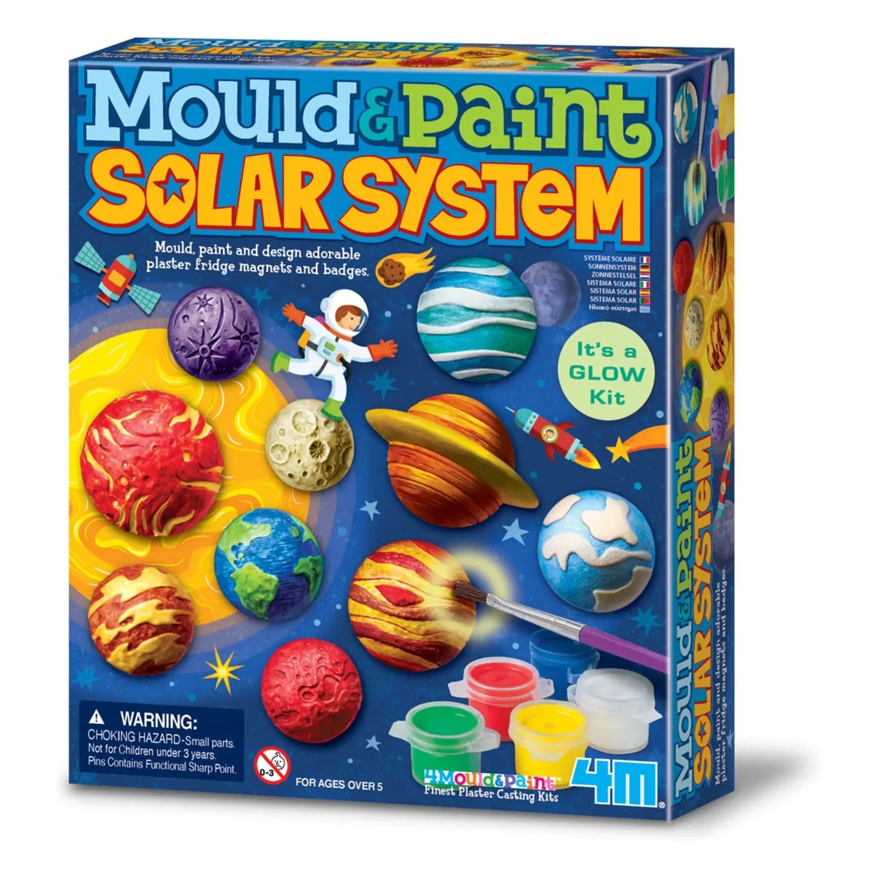 4M - Kit de moldes del sistema solar