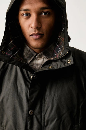 Chaqueta Barbour Bedale de hombre encerada
