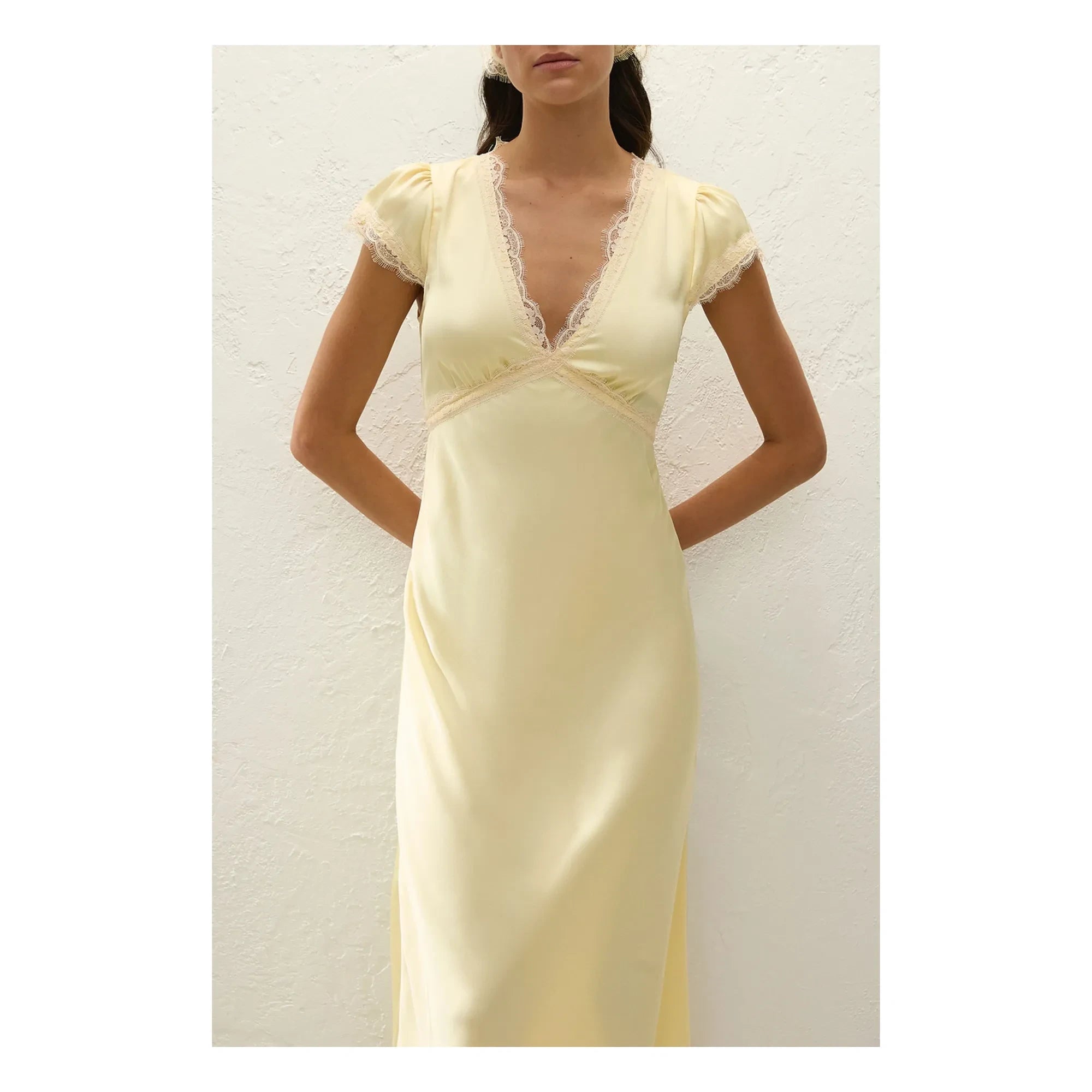 Faithfull the Brand - Vestido Gala | Amarillo