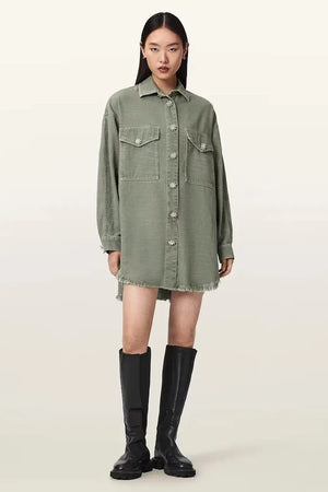 Vestido camisero de lyocell HETTIE de AllSaints