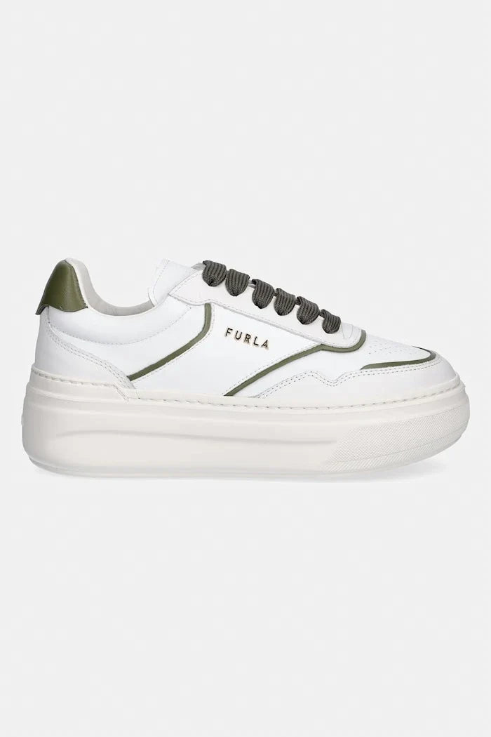 Zapatillas deportivas de piel Furla Nuage para mujer