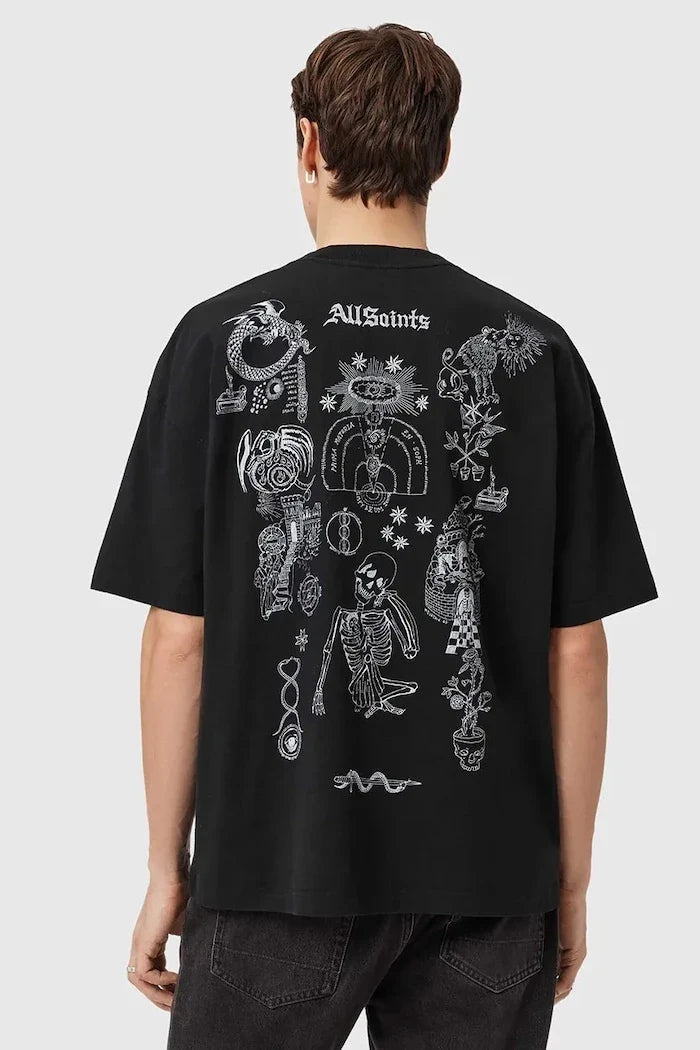Camiseta de algodón TERRA de AllSaints