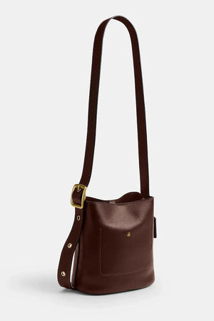 Bolso bandolera de piel Coach para mujer Bleecker Bucket Bag 21