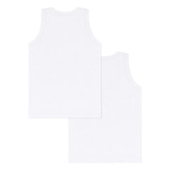 Petit Bateau - Camisetas interiores de 2 piezas | Blanco