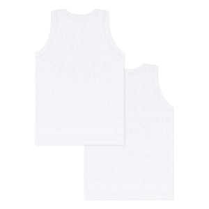 Petit Bateau - Camisetas interiores de 2 piezas | Blanco