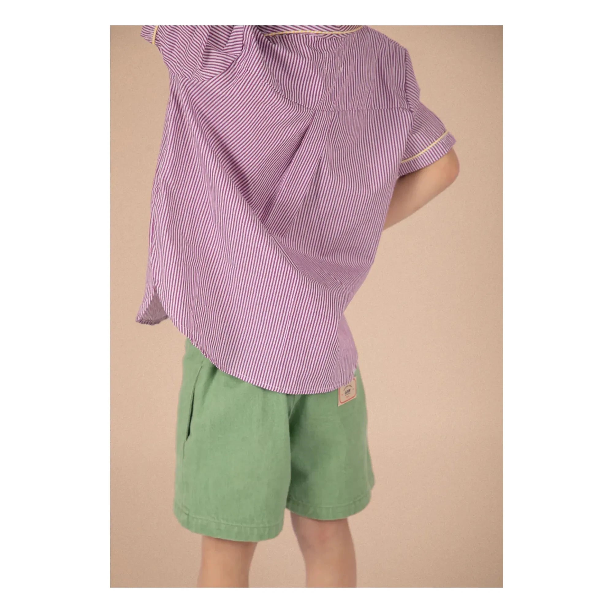 Loir - Camisa Paco a rayas | Morado
