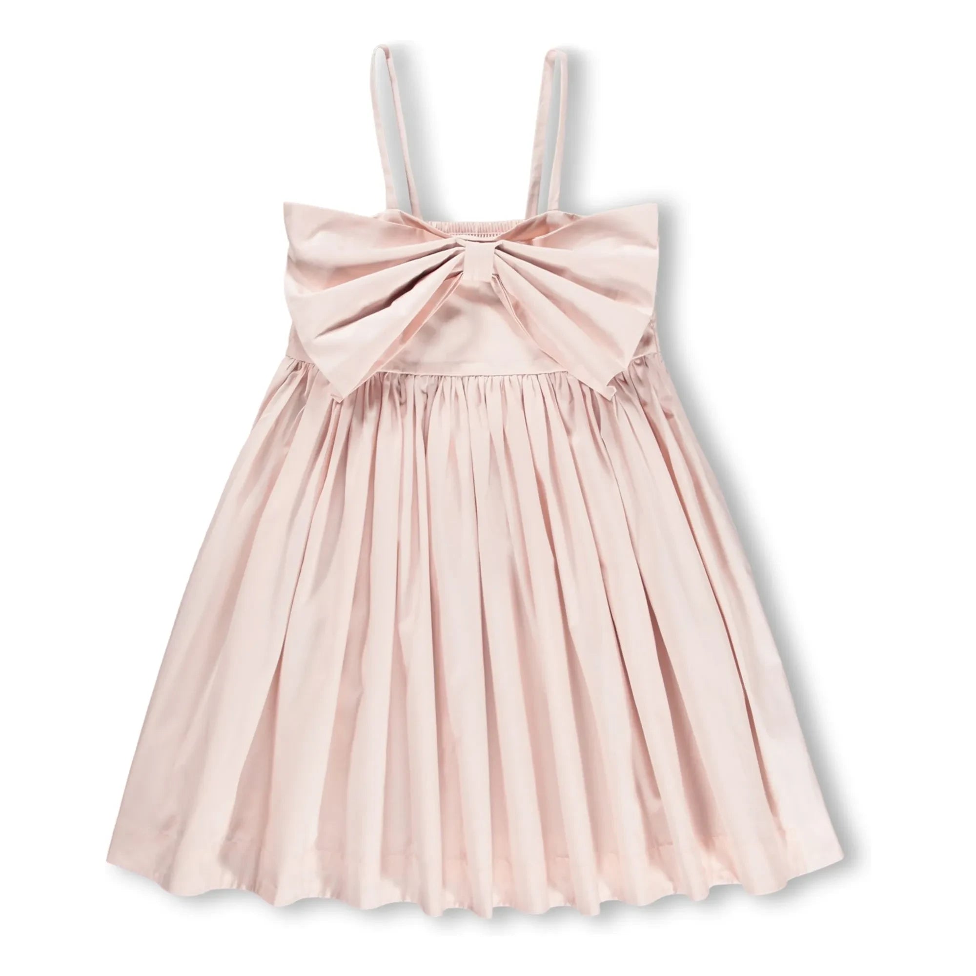 Molo - Vestido Cayla con lazo de algodón orgánico | Rosa claro