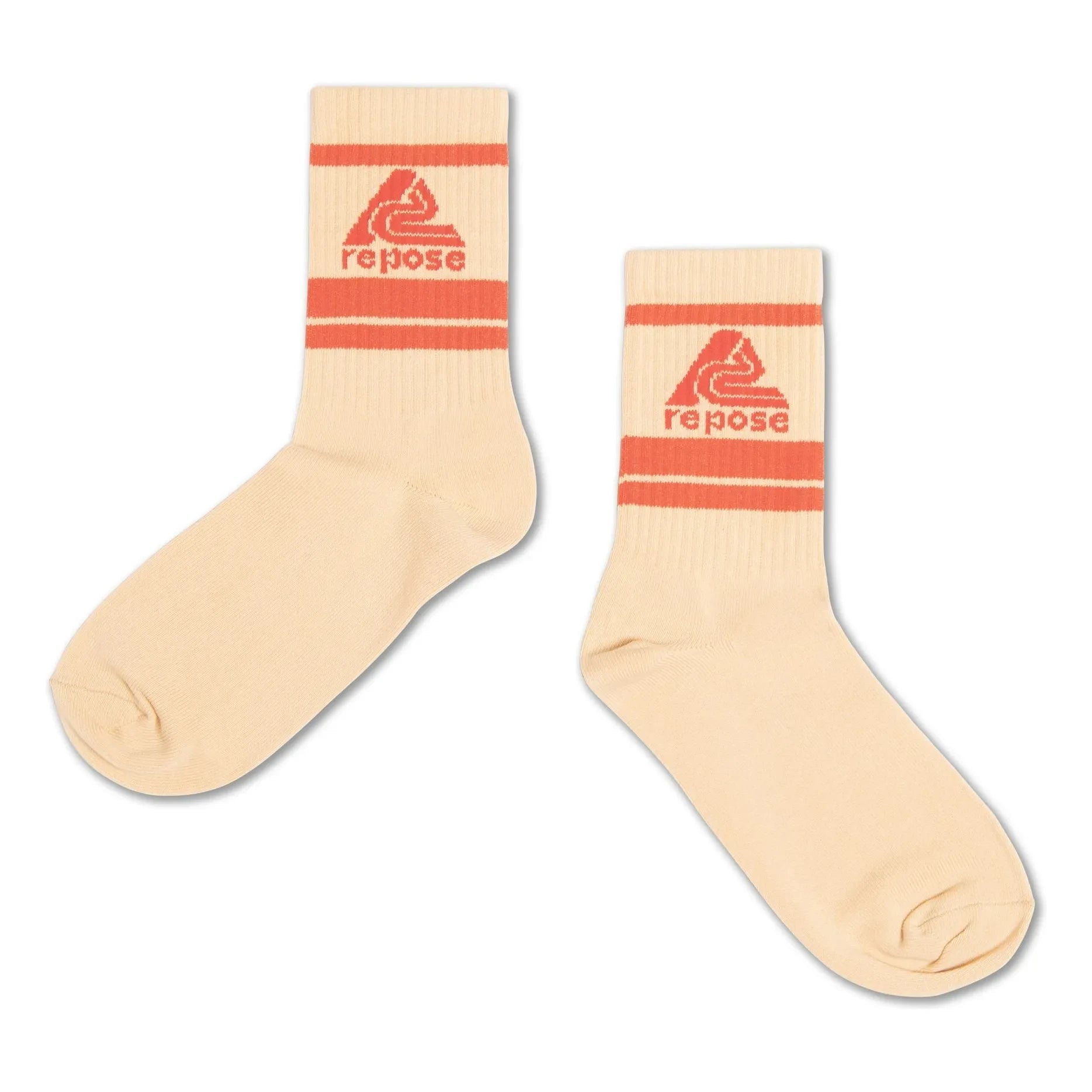 Repose AMS - Calcetines con logotipo | Beige